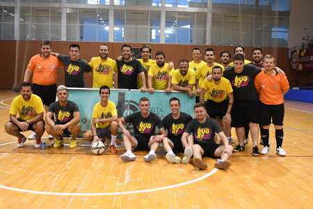 Foto del partido de entrenadores
